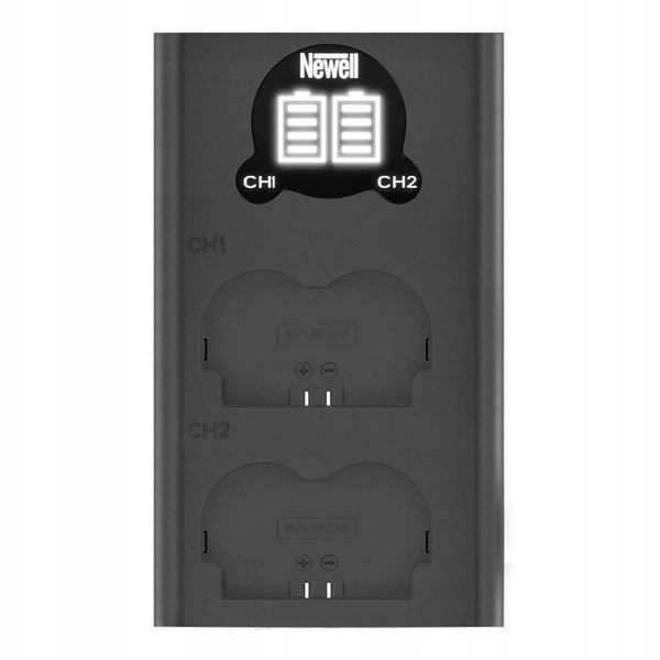 Подвійний зарядний пристрій Newell DL-USB-C для акумулятора NP-W235 (NL2320) 16502 фото