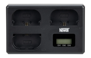 Потрійний зарядний пристрій Newell TT-USB-C для акумуляторів LP-E6 (NL4805) 16506 фото