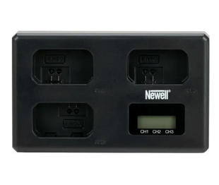 Потрійний зарядний пристрій Newell TT-USB-C для акумуляторів NP-FW50 (NL4804) 16504 фото
