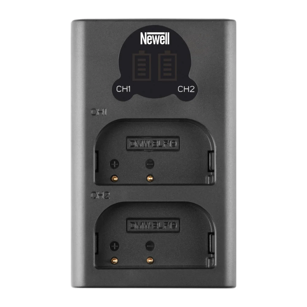 Подвійний зарядний пристрій Newell LCD-USB-C для DMW-BLF19 (NL2116) 9749 фото