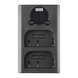 Подвійний зарядний пристрій Newell LCD-USB-C для DMW-BLF19 (NL2116) 9749 фото 2