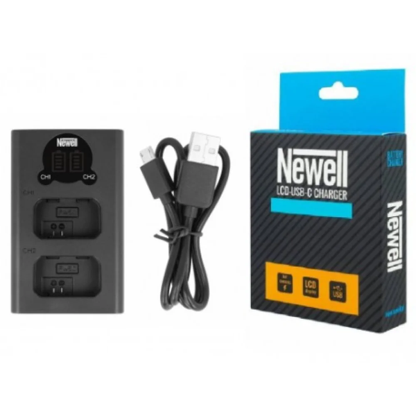 Двойное зарядное устройство Newell DL-USB-C для Аккумулятора NP-FW50 (NL1964) 7488 фото