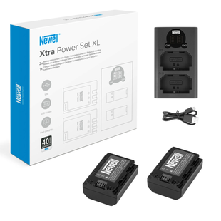 Набор двойное зарядное устройство Newell DL-USB-C и два аккумулятора NP-FZ100 для Sony (NL3012) 16517 фото