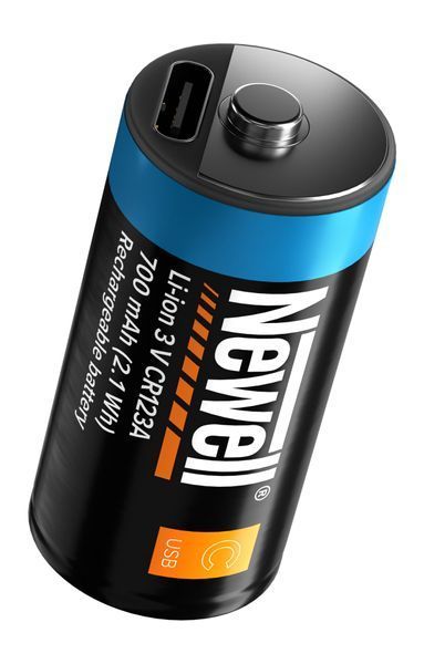Акумулятор Newell USB-C CR123A Rechargeable Battery 700 mAh (2 шт.)(NL4206) 16490 фото