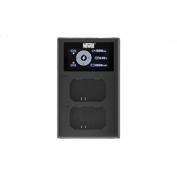 Зарядний пристрій Newell FDL-USB-C dual channel charger для NP-FW50 (NL2545) 13291 фото